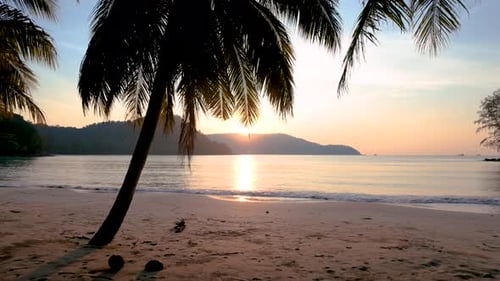 Sunset Serenity on the Beautiful Koh Kood Beach in Thailand