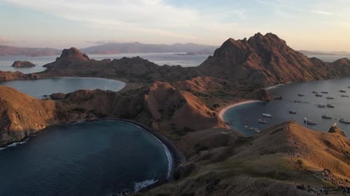 Sunrise in Padar Island