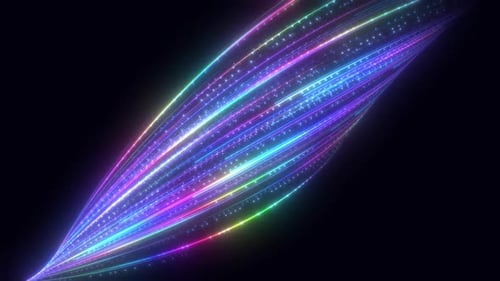 Abstrakte bunte Geschwindigkeitslinien V9