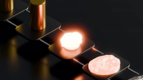 Rendu 3D d'une boucle satisfaisante