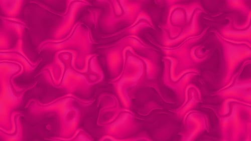 Vibrant Pink Abstract Liquid Waves Seamless Loop Background