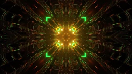 Abstract Light Explosion
