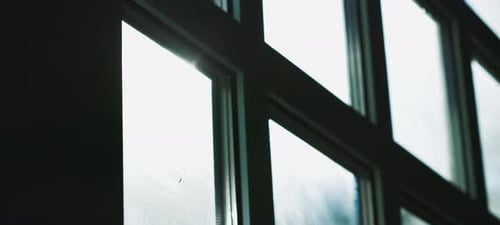 Sunlight Through Modern Window