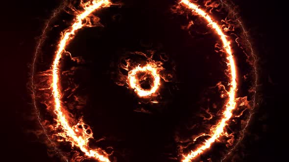 Fire circle explosion energy shockwave., Backgrounds Motion Graphics ft ...