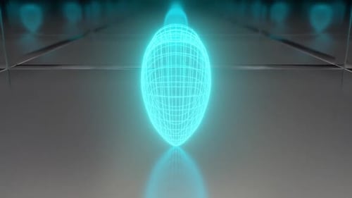 Armazón de alambre de color azul neón eléctrico intenso y fascinante que brilla con forma de corazón