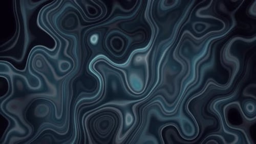 Seamless Fluid Abstract Background with Glowing Organic Waves