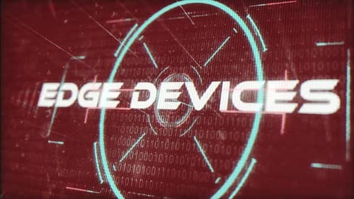 Futuristic Digital Text Reveal with HUD Elements