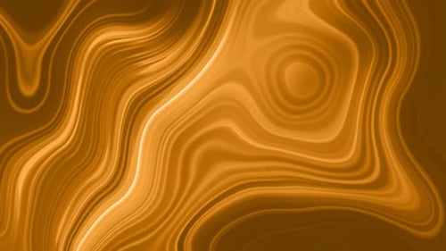 Animated Abstract Golden Fluid Background Loop