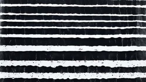 Animated Grunge Horizontal Ink Lines Loop Background