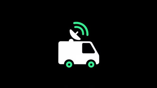 Press Car icon animation