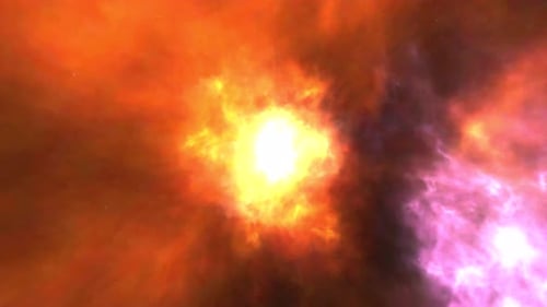 3D Astrological Warp Effect Video : Nebula