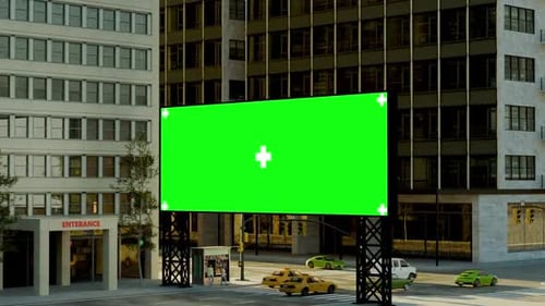 Urban Billboard Mockup