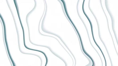 Background White Color Trendy Wave