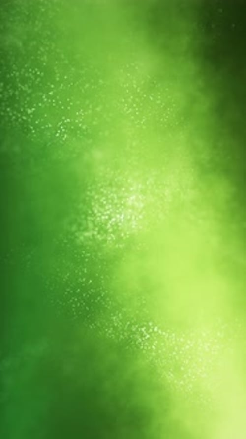 Vertical Green Particle Background