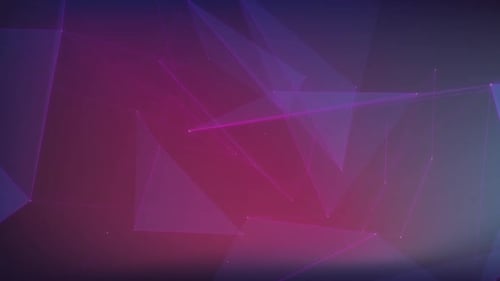 Abstract Futuristic Plexus Network Connection Background Animation