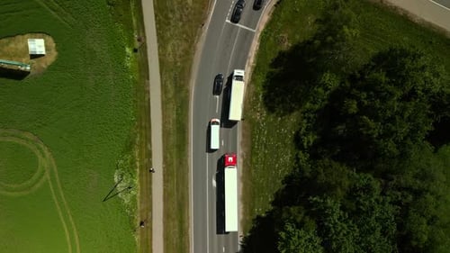 Monitoring Vehicles on Rural Road From Birds Eye View in Real Time and Capturing Scenic Countryside