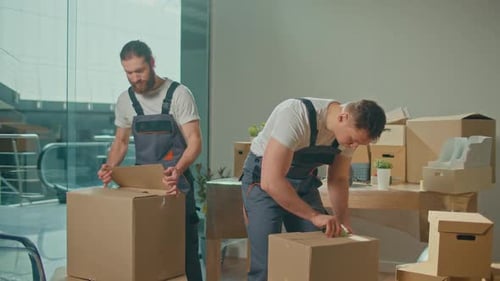 Shipping and Packaging Business Occupation Service Company