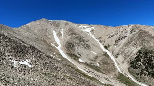 Randonnée au sommet du mont Mount Princeton, sentier de randonnée 14h printemps-été Buena Vista Salida Colorado