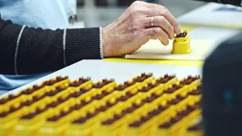 Pflanzenbauingenieur testet Verkabelungssystem für Autos