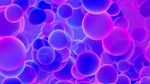 Gradient Purple Circles