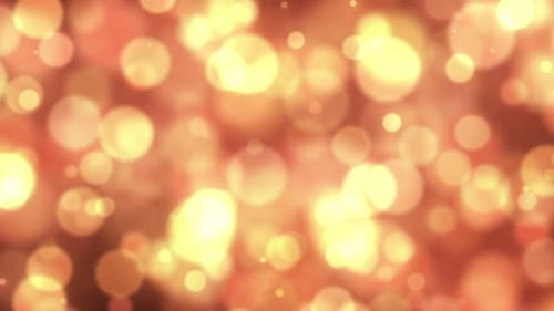 HD Abstract Bokeh Background | Soft Focus Light Particles Loop