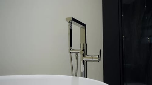 The Elements of the Modern Bathroom Fancy Bathroom Faucets in the Modern Bathroom Close Up Move View