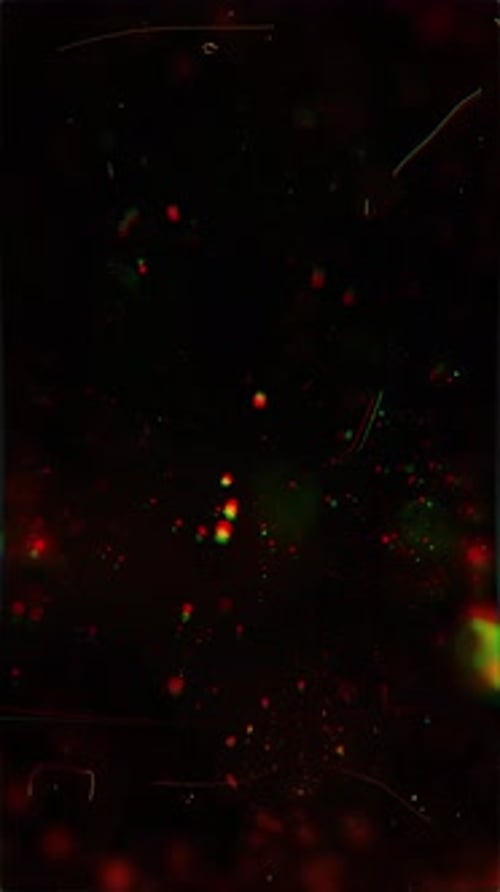 Glitch Grunge Texture Transition Effect with Red Light Leaks