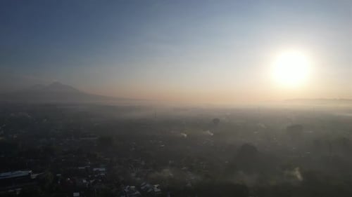 Giwangan Jogja in sunrise