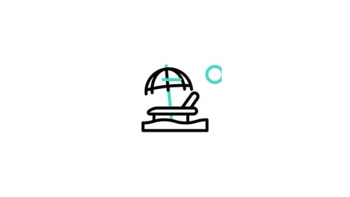 Beachchair Animated Icon