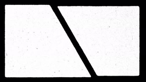 Vintage Film Grunge Diagonal Transition