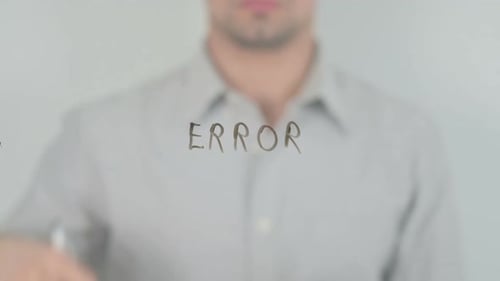 Erro, escrevendo em tela transparente