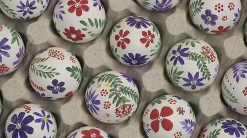 Easter egg is traditional symbol for religious holiday