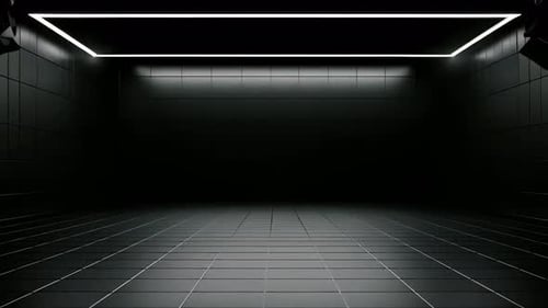 Modern Grid Room Logo Reveal Animation
