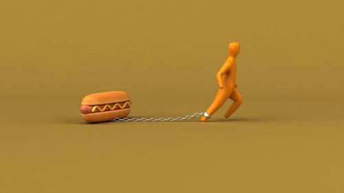 Burden symbol - 3D Animation