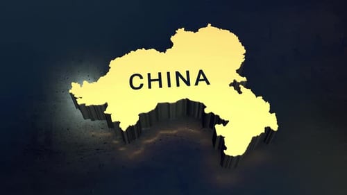 China 3D Map