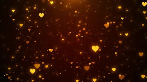 Goldrosa Herz-Hintergrund zum Valentinstag. rotes fliegendes Rot. Hochzeitstag, liebe Beating Heart.
Buch