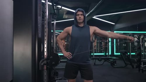 Jeff Nippard Side Delt Cable Raise Push Pull Legs Workout