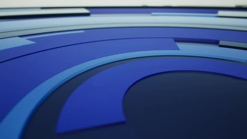 Blue News Background, Blue News Style Abstract Motion Background