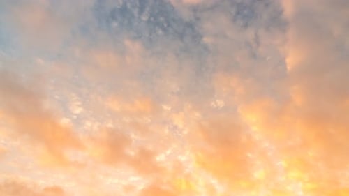 Sunset Sky Clouds Timelapse
