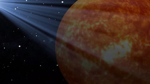 Sun planet animation. 2976