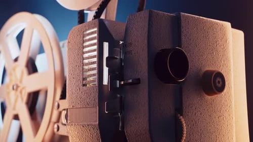 Obsolete Film Projector Retro Home Theatre Entertainment Nostalgia Memories