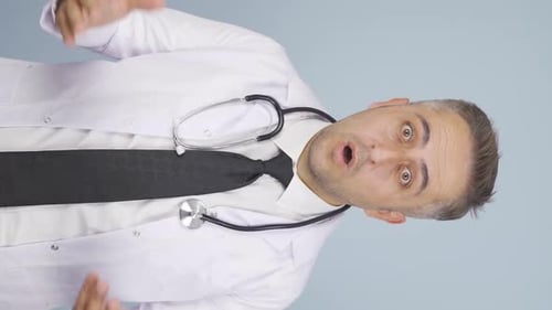 Doctor Explaining Medical Information