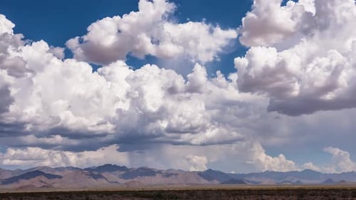 Time Lapse Desert Clouds