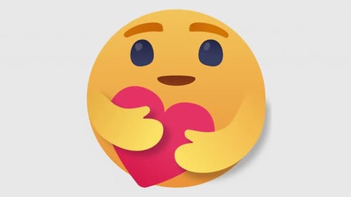 Modern Animated Emoji Expressing Love