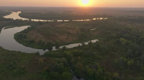 River Forest Sunset Dawn Sun Jungle Nature Lake Water Tree