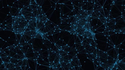 Plano de fundo abstrato da ciência da tecnologia de negócios de rede do Plexus, estrutura de conexão de rede. 6121