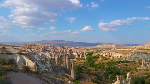 Through This Drone Footage Embark on a Journey to the Enchanting Goreme National Park in Cappadocia