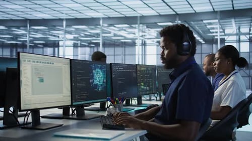 Especialista en redes neuronales en el rendimiento de monitoreo de centros de datos