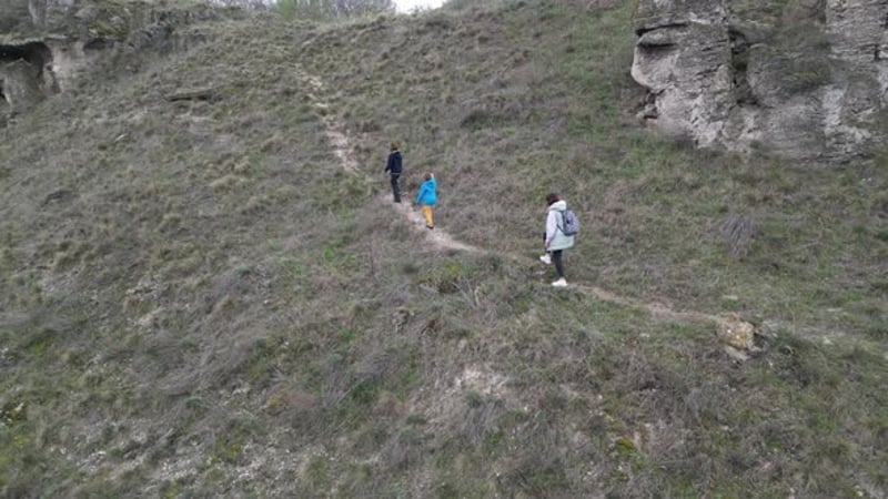 Mother and Child Walking on Rural Path, People Stock Footage ft. family ...