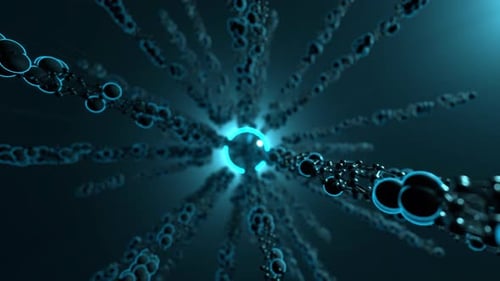 Microscopic Sci Fi 3D Animation | 4K